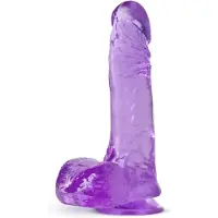 Blush B Yours Plus Ram N’ Jam realistinen dildo imukupilla violetti Violetti