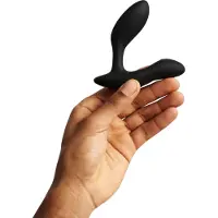 We-vibe Vector+ - Sovelluksella ohjattava anaalivibraattori (musta)