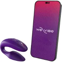 We-vibe Sync - Sovellus- ja kaukosäädettävä parivibraattori (violetti)