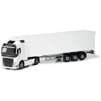 Emek 81132E Volvo FH valkoinen koppirekka