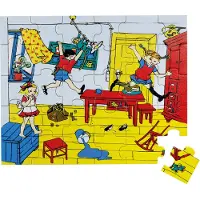 Peppi Pitkätossu Pippi Puupalapeli 30