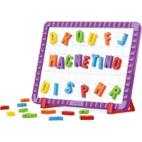 Quercetti Magneettitaulu Kirjaimilla Multi One Size-Multi Valkoinen One Size 4+ Years Pojat, Tytöt
