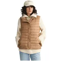 Gant for woman. 4700280 Lightweight down jacket (L), Casual, Classic, Sleeveless / Straps, Recycled Polister, Sustainable