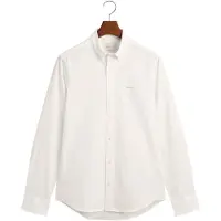 Gant Slim Pinpoint Oxford Shirt - White - M