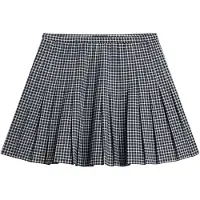 Superdry for woman. W7210205A Vintage Pleated grey checked skirt (M), Casual, Polyester