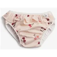 Imse Vimse Swim Diaper M 7-10 Kg, Cherry Frill - Beige - M 7-10KG