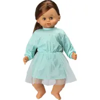 Skrållan Puhuva Nukke, Tummat Hiukset One Size-Blue Sininen One Size 3+ Years Pojat, Tytöt