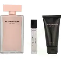 Narciso Rodriguez hänen Eau De Perfume -suihkesarjalle 100 ml 3 kpl