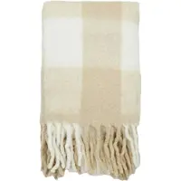 Boel&Jan Minou Huopa 130x170 Cm - Huovat & Peitteet Akryyli Beige - 2354583