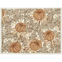 Boel&Jan Naima Tabletti 35x45 Cm / Valkoinen / Beige - Tabletit & Lasinaluset Puuvilla Ruskea - 2355887