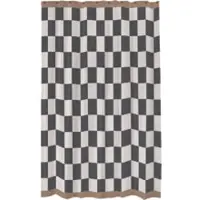 Mette Ditmer Retro suihkuverho 150x200 cm Tummanharmaa