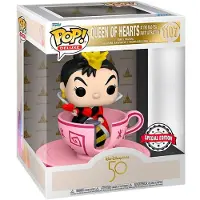 Funko POP! POP-hahmo Walt Disney World 50. Sydänkuningatar hullun teekutsuilla Yksinoikeus