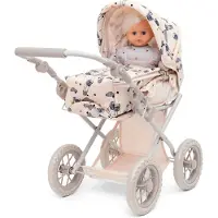 Skrållan 2-in-1 Nukenrattaat Multi One Size-Multi Beige One Size 3+ Years Pojat, Tytöt