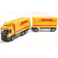 Emek Scania DHL Jakelurekka Perävaunulla