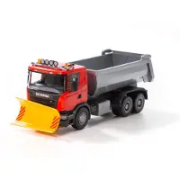Emek Tippbil Plog Scania Röd 1:25 - Multi/patterned - SCALA 1:25