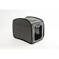 Nordic Paws - Bella Soft dogcage grey S 53.5x32.7x39 cm
