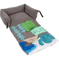 TIAKI Playground Mink -koiranpeti 50x40x17cm
