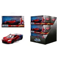 Jada Toys Marvel Spider-Man 2017 Ford Gt 1:32 - Red - ONE SIZE