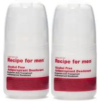 Recipe For Men Antiperspirant Deodorant Duo 2x60 ml