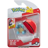 Pokémon Clip n Go Squirtle + Poke Ball