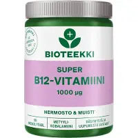 Bioteekin Super B12 90 tabl. ravintolisä