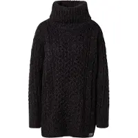 Superdry for woman. W8011743A Black knitted dress (M), Casual, Acrylic