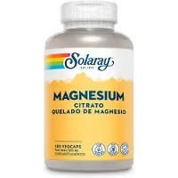 Solaray Magnesiumsitraatti 180 Yksiköt