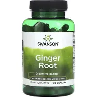 Swanson Health Inkiväärijuurikapselit - 120 kapselia
