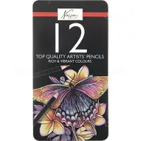 Creative Craft Group Colored pencils 12 pcs. in metal box