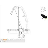 Mavic Ksyrium Ust Disc 19/20 Vanteet