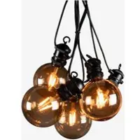 Konstsmide Valonauha E27 10 LED-lamppu, aurinkopaneeli & kaukosäädin