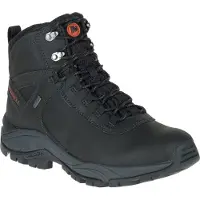 Merrell Men's Vego Mid Leather Waterproof Black Retkeilykengät 44.5