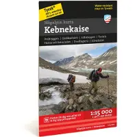 Calazo Högalpin - Kebnekaise tunturikartta 1:15 000