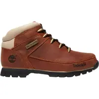Timberland for man. TB0A121K2141 Euro Sprint Hiker brown leather boots / Rebotl (44.5), Flat, Laces, Casual