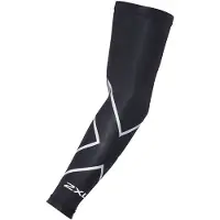 2XU Compression Arm Guard (Single) Black/Silver Muut asusteet XL