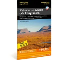 Calazo Kebnekaise, Abisko och Riksgränsen tunturikartta 1:50 000