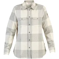 Fjällräven Women's Canada Shirt Longsleeve Fog/Chalk White XXL