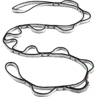 Black Diamond 12mm Dynex Daisy Chain 115cm Black Kiipeilyvarusteet OneSize