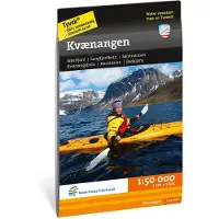 Calazo förlag Kvænangen Tyvek retkeilykartta