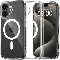 Tech-Protect iPhone 16 Flexair Magneettinen Hybridikotelo - Läpinäkyvä