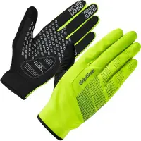 Gripgrab Ride Hi-Vis tuulenpitävä Midseason käsineet fluo