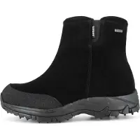 Pomar Women's Alppi Spike GORE-TEX Ankle Boot Black Suede/Pu-Suede/Spike Talvikengät 36
