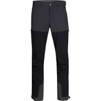 Bergans Bekkely Hybrid Housut Herr Black / Solid Charcoal L