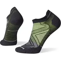 Smartwool Men's Run Zero Cushion Low Ankle Socks Black Treenisukat 42-45
