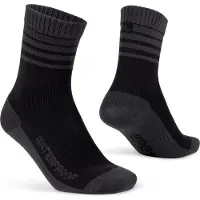 Gripgrab Waterproof Merino Thermal Sock Pyöräilysukat koko 39-41 - M väri musta/harmaa
