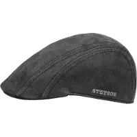 Stetson Old Cotton Ear Flaps Black Lippikset M