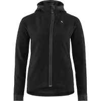 Klättermusen Women's Hödur Hooded Zip Black Välikerrospuserot L