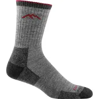 Darn Tough Men's Hiker Micro Crew Sock Cushion Charcoal Retkeilysukat XL (46-49.5)