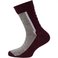 Ulvang Juniors' Ultra 2-pack Fig/Grey Melange Hiihto- ja laskettelusukat 28-30