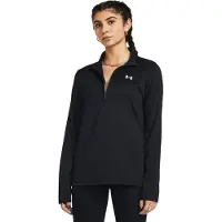 Under Armour Tech 1/2 Zip- Solid - Black - XS